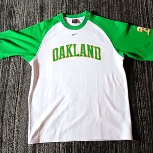 Oakland A's fashion Jersey Top
